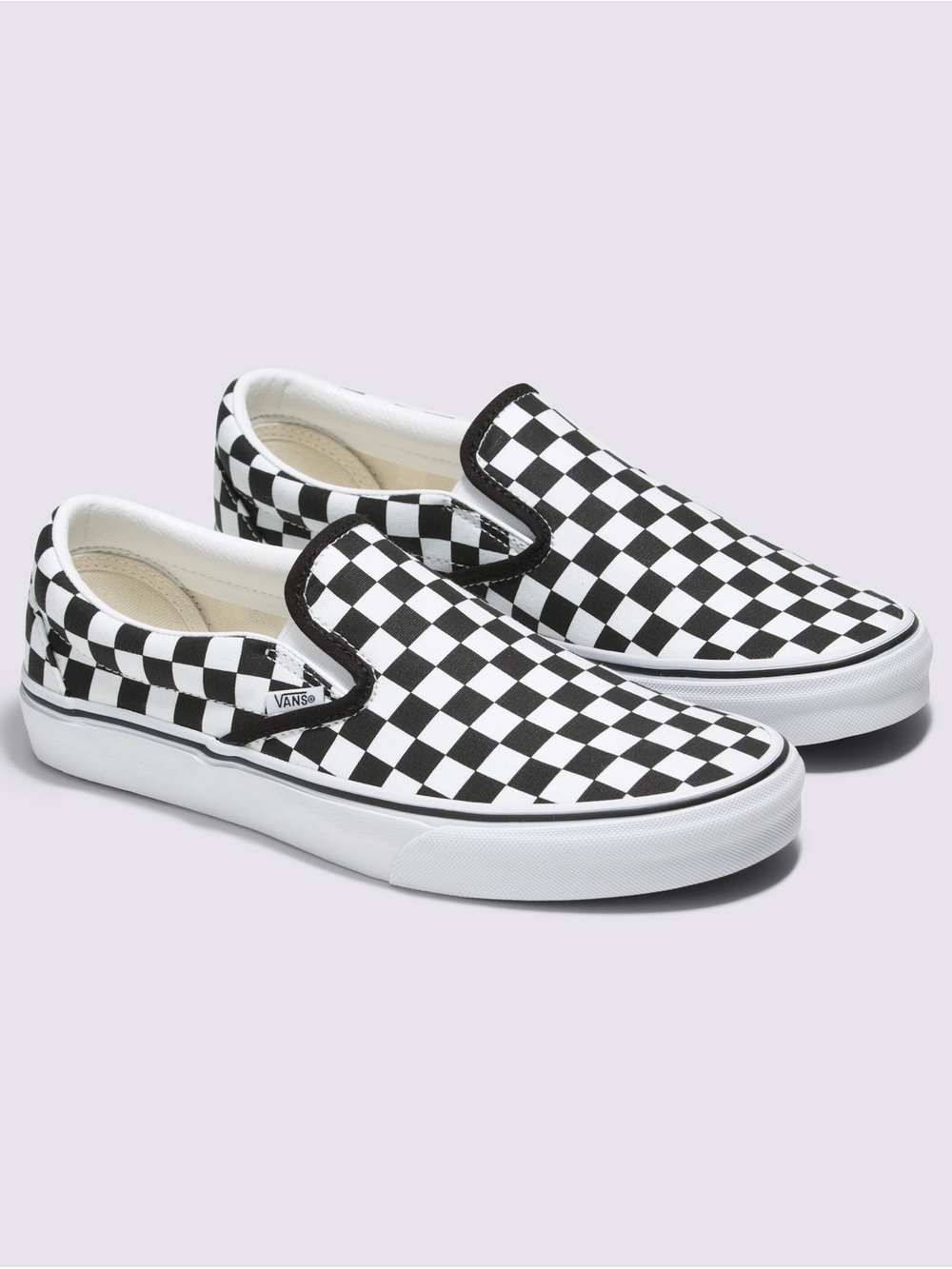 Vans| Classic Black & White Checkerboard Skater Slip-On Sneakers Sz 8